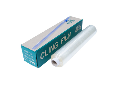 Cling Film With Cutter Box 450mm x 600m (GW:2.5kg)